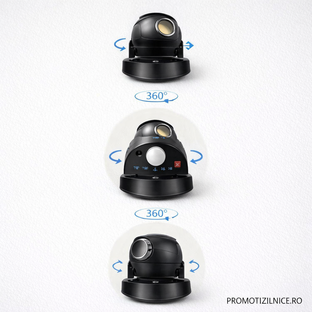 Proiector Solar LED Dublu 200W cu Senzor de Miscare, Telecomanda si Protectie IP67 – Iluminare Exterior Curte si Gradina PromotiiZilnice