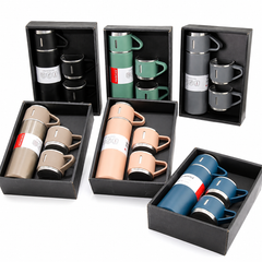 Pachet 2 Termosuri 500 ml cu 6 Cești – Set 8 Piese Powersale