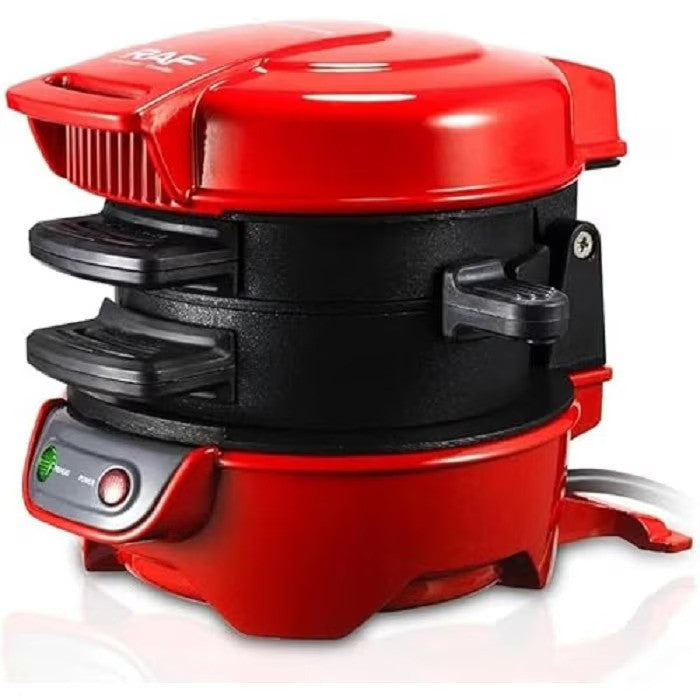 Aparat de facut burgeri sau sandwich-uri RAF 600W, Rosu - PromotiiZilnice Imagine principală a produsului