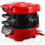 Aparat de facut burgeri sau sandwich-uri RAF 600W, Rosu - PromotiiZilnice