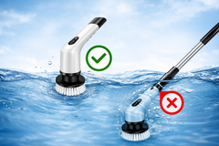 Perie Electrica Rotativa 9 in 1 cu 9 Capete, 2 Viteze, Maner Reglabil, Autonomie Mare, LED PromotiiZilnice