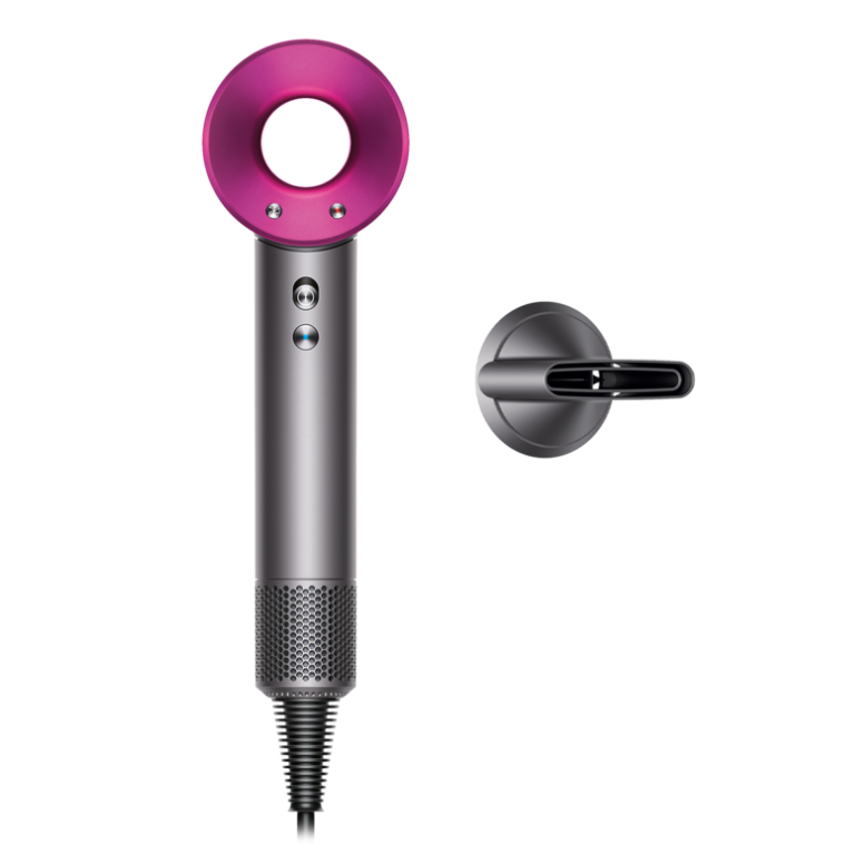 Set uscator de par, clasic, 3 trepte temperatura, roz, 5 duze inlocuibile PromotiiZilnice