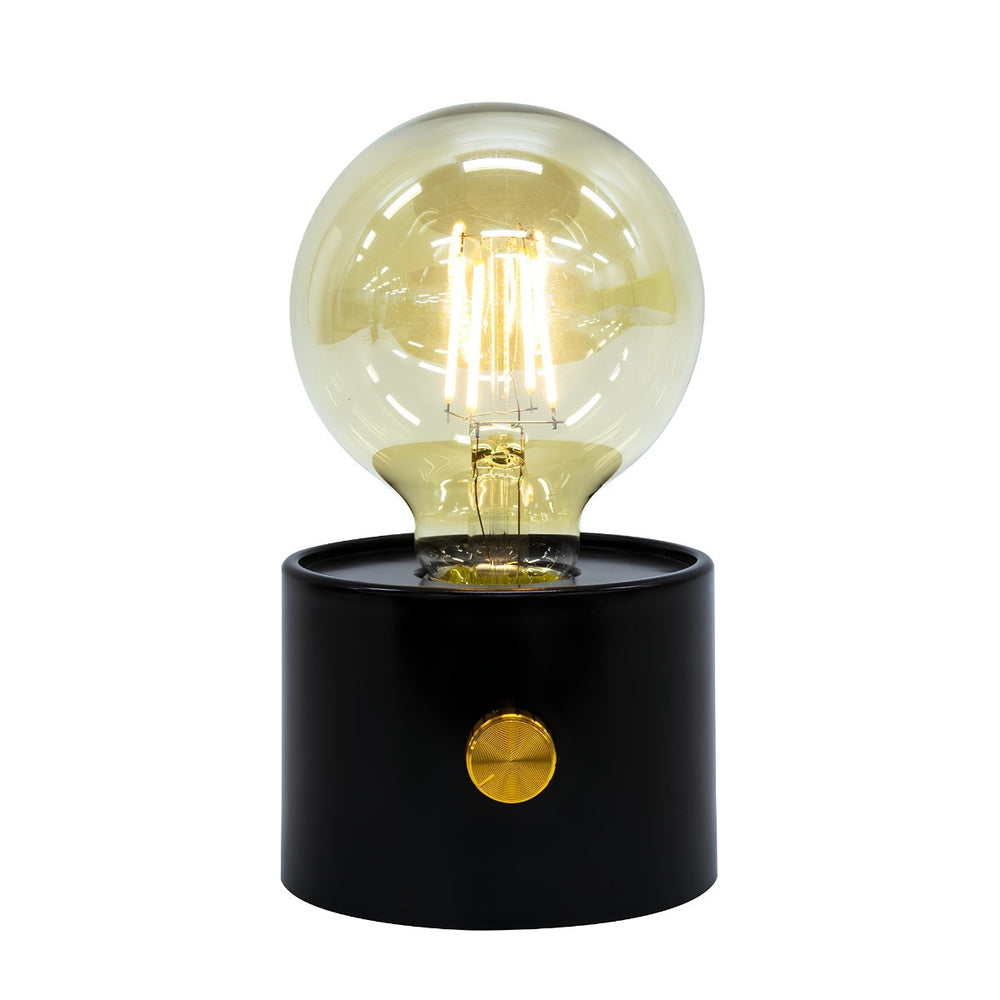 Mini Veioza decorativa, Bec Retro Lumina Calda, Intensitate reglabila, Alimentare 3 x Baterii tip AA (neincluse) PromotiiZilnice