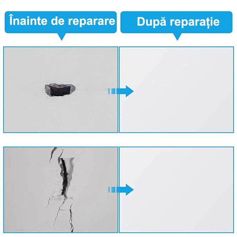 Set 3 x Kit Instant pentru Repararea Peretilor Interiori PromotiiZilnice
