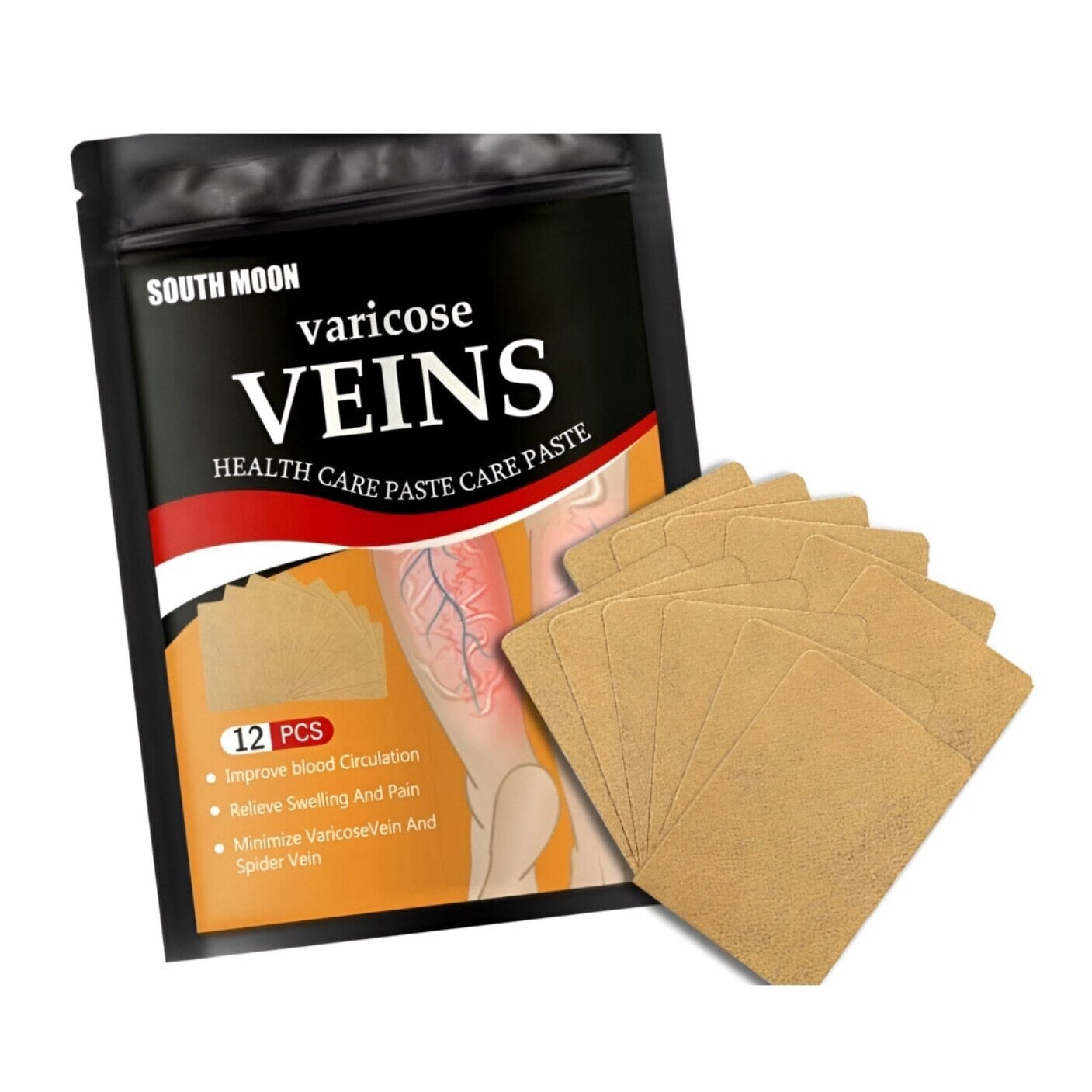 Set 24 Plasturi pentru Varice, Reduc Disconfortul si Oboseala Picioarelor - PromotiiZilnice