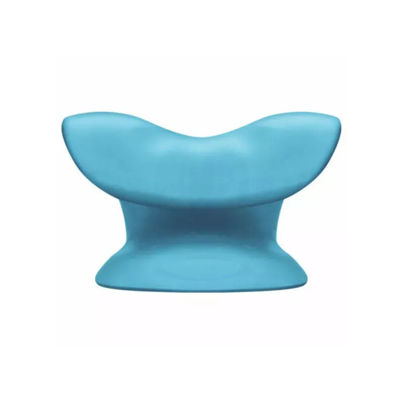Set 2 Perne cervicale pentru gat si umeri, dispozitiv tractiune si relaxare musculara, culoare albastra - PromotiiZilnice