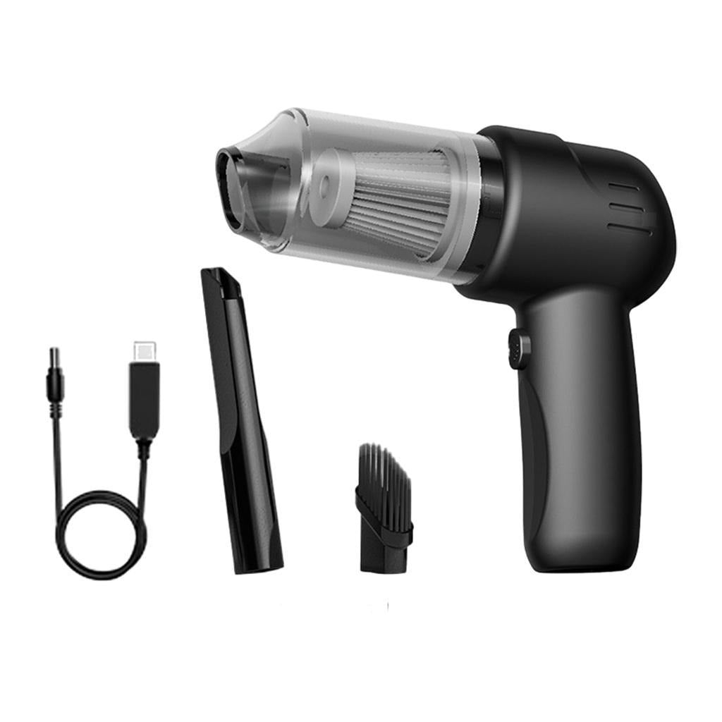 Aspirator Portabil, 3 in 1, Ideal pentru Masina, Casa si Birou, Putere 120W, Autonomie 20 Minute, Functie Aspirare si Suflare PromotiiZilnice