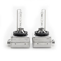 Set 2 becuri Xenon D1S White auto pentru far, suport metalic, 35W, 6000K - PromotiiZilnice