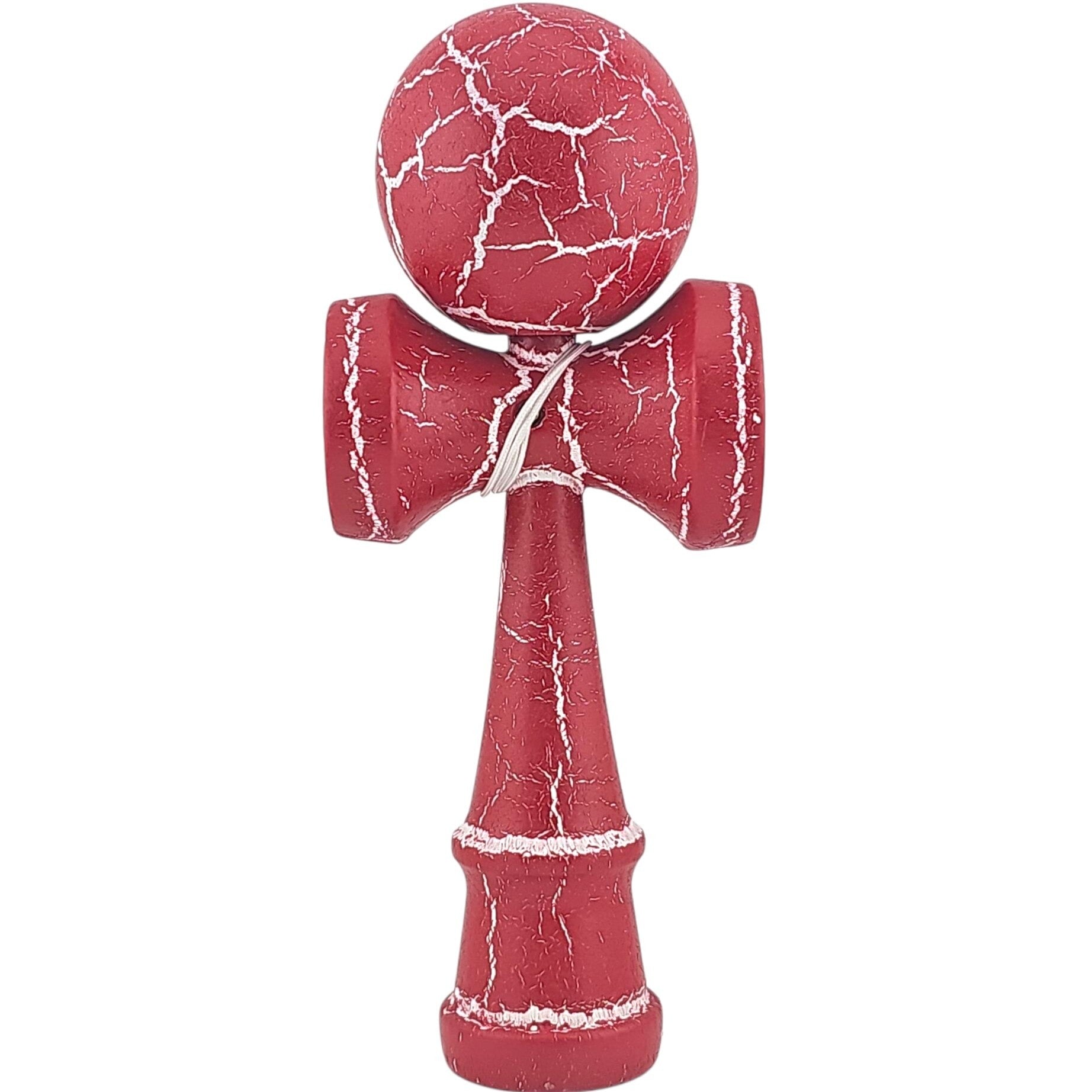 Set 2 x Kendama din Lemn 18 cm, Model CRACK - PromotiiZilnice