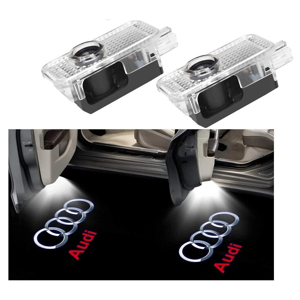 Proiectoare LED Logo Audi pentru portiere - PromotiiZilnice
