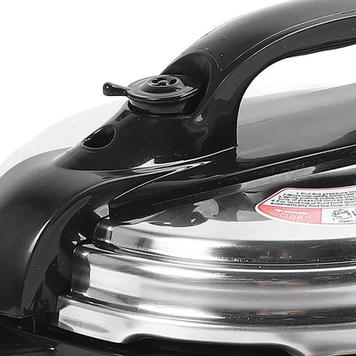 Multicooker 6L cu 14 programe, gatire sub presiune si mentinere la cald, negru/argintiu - PromotiiZilnice