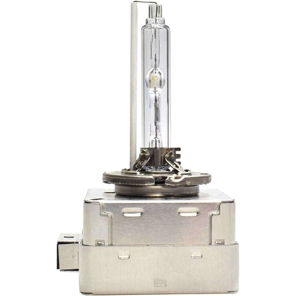 Set 2 becuri Xenon D1S White auto pentru far, suport metalic, 35W, 6000K - PromotiiZilnice