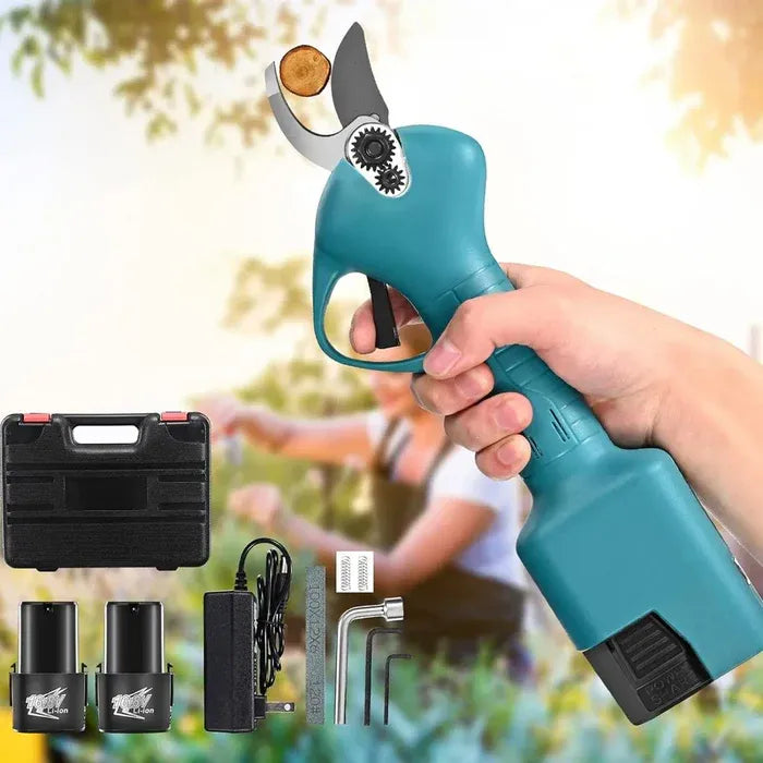 Foarfeca, electrica, 1000W, automata portabila cu acumulatori, albastru PromotiiZilnice