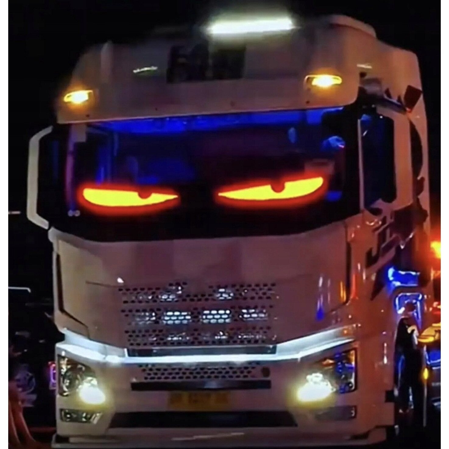 Banda LED RGB Interior/Exterior, 120x595mm, Telecomanda si Aplicatie, Kit Montaj Inclus - PromotiiZilnice