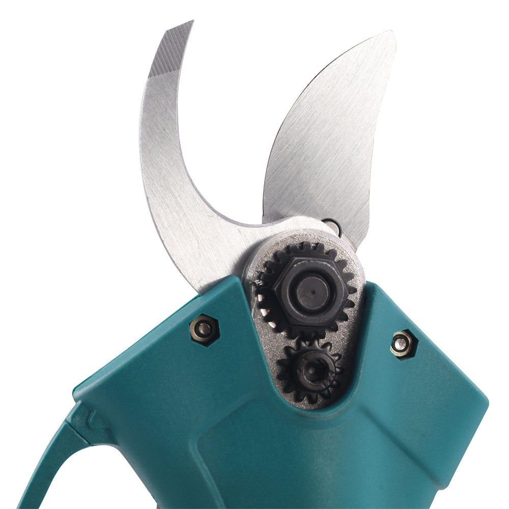 Set Foarfeca de Gradina si Mini Drujba Profesionala, 2 Acumulatori 48V, Lama 16 cm, Brat Telescopic 2.13 M PromotiiZilnice