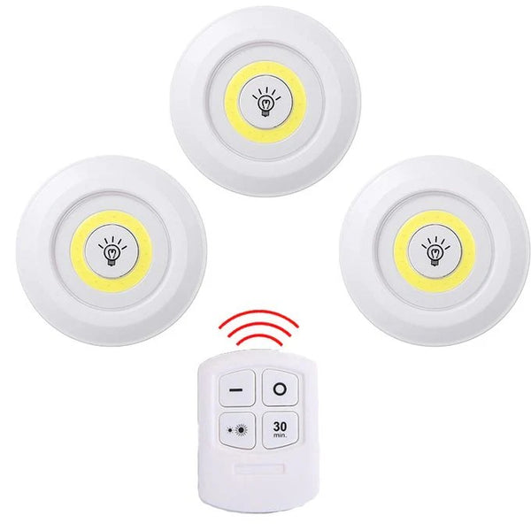 Set 3 Lampi LED, Flexibile si Portabile, cu 2 Intensitati si Control Dual