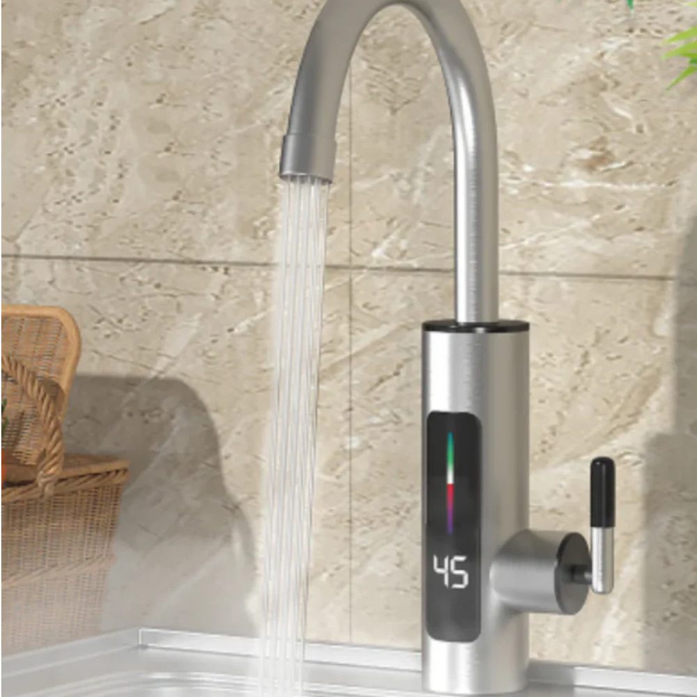 Robinet Electric Instant, Apa Calda, 3000W, IPX4, Rotire 360° - PromotiiZilnice