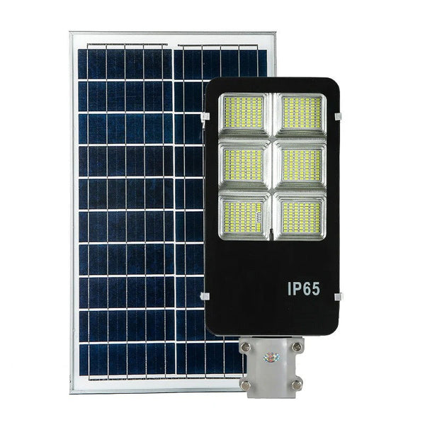 Lampa Solara Exterior Jortan 400W cu Senzor Miscare si Telecomanda