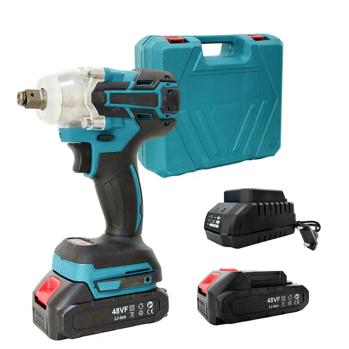 Mașină de Găurit și Înșurubat cu Impact, Fără Fir, 48V, 2 Acumulatori, 40 Accesorii PromotiiZilnice Imagine principală a produsului