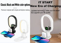 Incarcator Wireless 4 in 1, Incarcare Rapida cu Iluminare Led