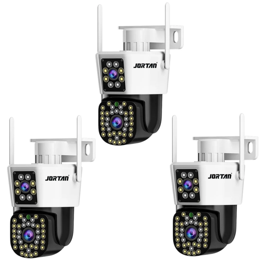 Set 3 Camere Duale Jortan, 6MP Full HD 4K, Tehnologie Avansata, WiFi-LAN - PromotiiZilnice