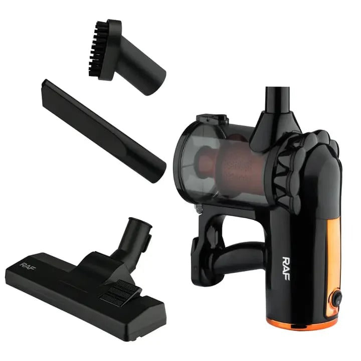 Aspirator Vertical RAF Gold 600W, Funcție 3 în 1, Aspirare Ciclonica, Igienizare Acarieni si Bacterii - PromotiiZilnice