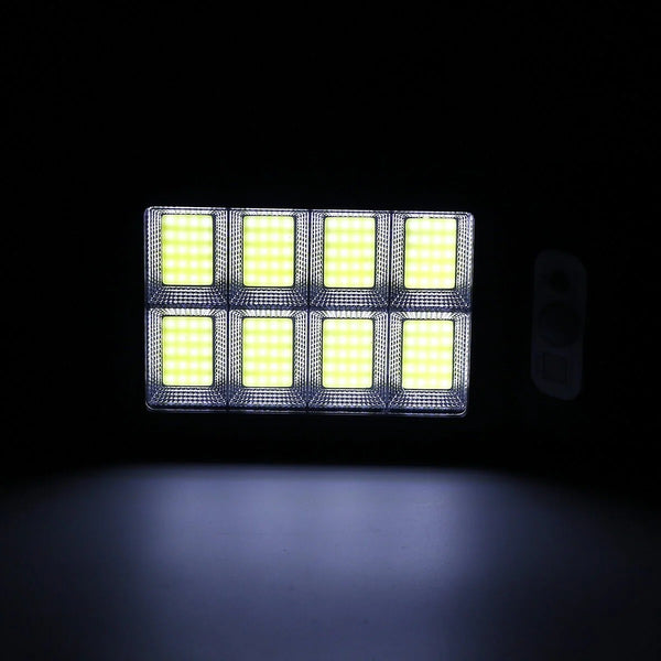 Set 2 Lampi Solare, Jortan, 100W, 160 LED COB, Senzor Miscare