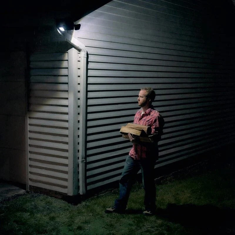 Lampa Solara 150W Leduri COB, Senzor de Miscare Prindere pe Perete