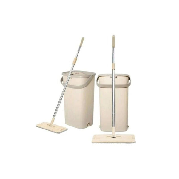 Mop cu Galeata Dubla, Pliabil, Microfibra, Capacitate 8L, Design Compact