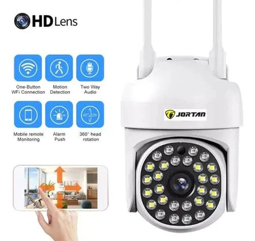 Camera de Securitate WiFi JT-8161QJ 1080P, Viziune Nocturna 30M, Detectie Human-ID - PromotiiZilnice