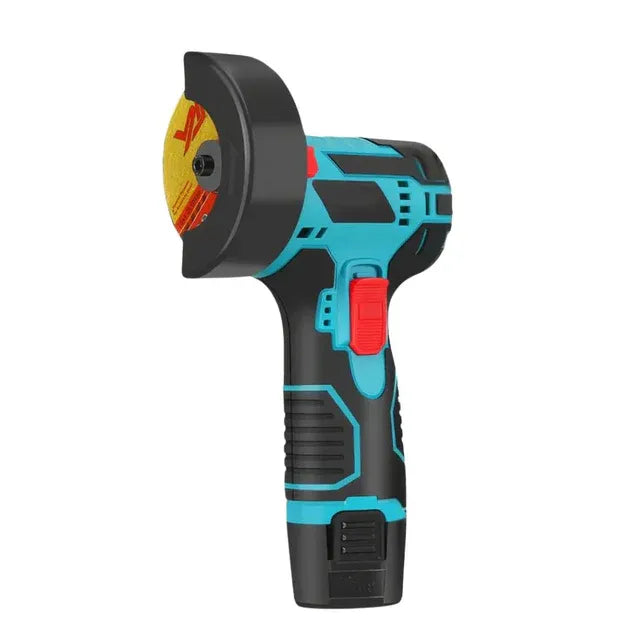 Kit Masina de gaurit cu impact 12V + Mini polizor unghiular, 2 baterii si husa PromotiiZilnice