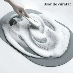 Covoras Antiderapant pentru Baie, 87x57 cm, Absorbant, Uscare Rapida - PromotiiZilnice