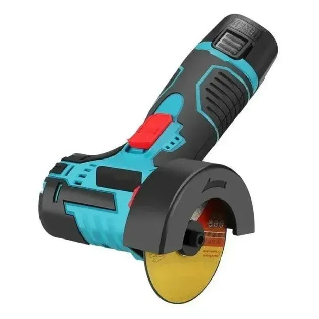 Kit Masina de gaurit cu impact 12V + Mini polizor unghiular, 2 baterii si husa PromotiiZilnice