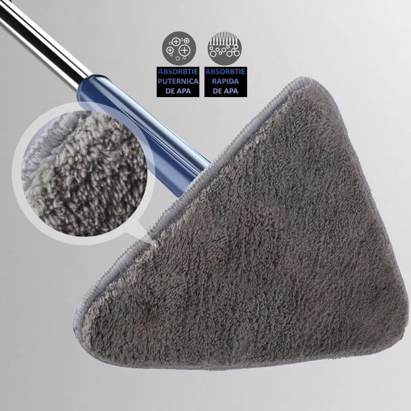SET 2x Mop multifunctional, mop triunghiular, mop telescopic, mop 360 gr PromotiiZilnice