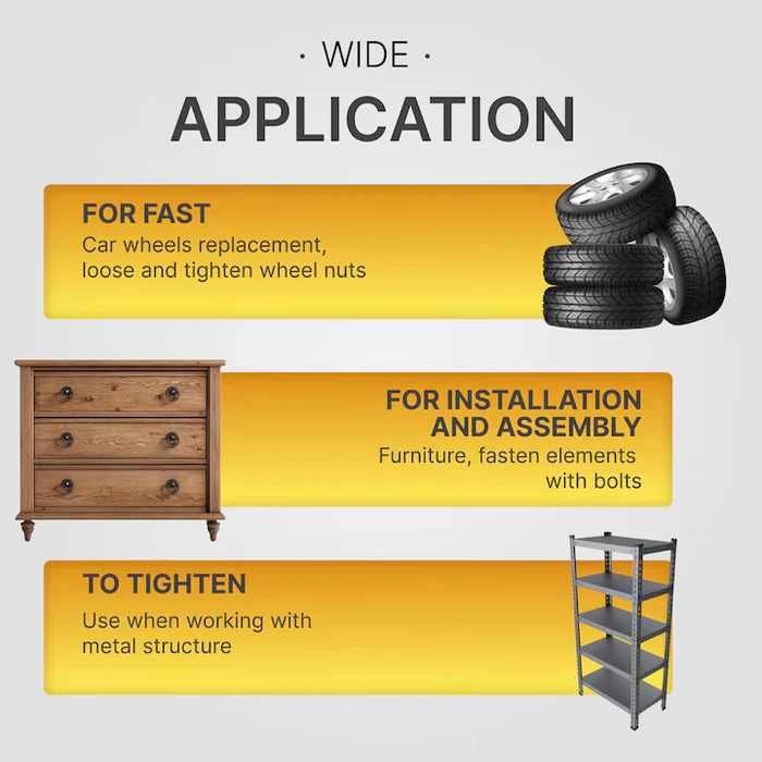 Mașină de Găurit și Înșurubat cu Impact, Fără Fir, 48V, 2 Acumulatori, 40 Accesorii PromotiiZilnice