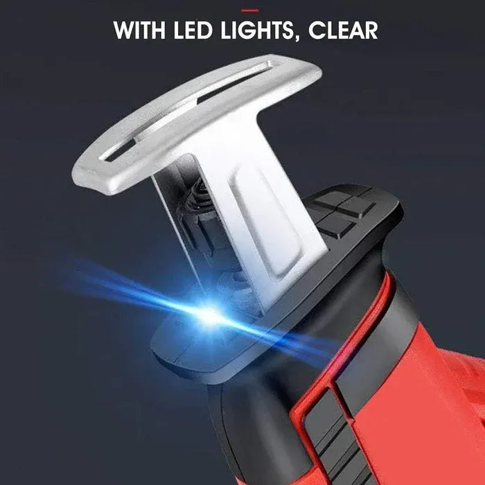 Fierastrau electric sabie, cu 2 acumulatori, 48V, 4 panze PromotiiZilnice