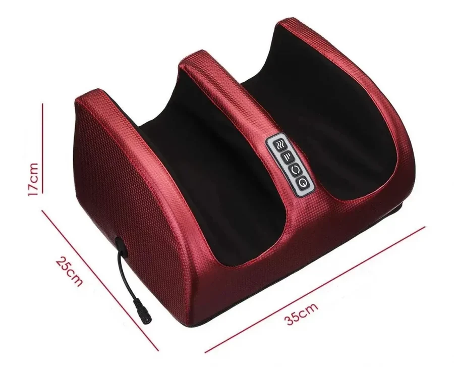 Aparat masaj picioare Shiatsu cu incalzire, 20 role, 4 programe, 3 niveluri intensitate - PromotiiZilnice