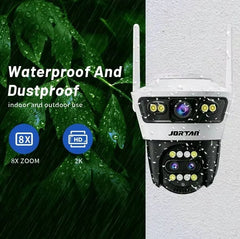 Camera Supraveghere WiFi Jortan JT-5, 9 MP, 1080p Full HD, IP66, Wireless Exterior/Interior - PromotiiZilnice