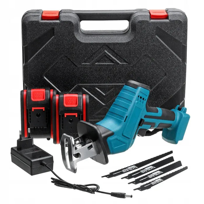 Fierastrau electric sabie, cu 2 acumulatori, 48V, 4 panze PromotiiZilnice