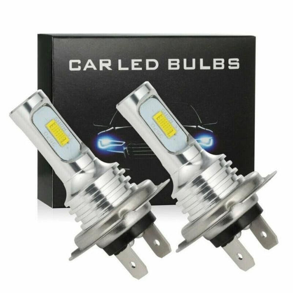 Set 2 becuri auto LED H7, 4000LM, 6000K, 80W - PromotiiZilnice