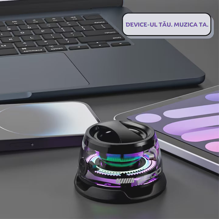 Boxa Bluetooth G200, 5W, cu prindere MagSafe si suport telefon 2 in 1 PromotiiZilnice