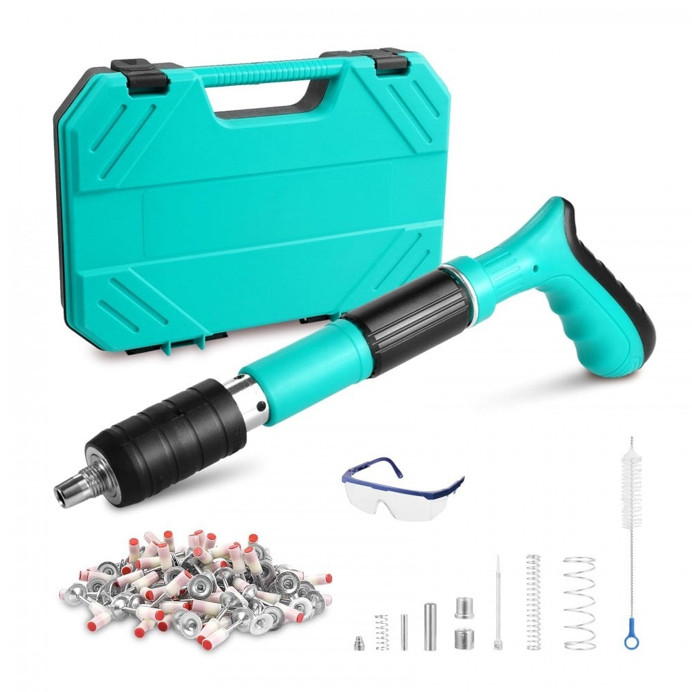 Kit pistol manual pentru fixare nituri/ cuie, Accesorii + 50 Cuie - PromotiiZilnice