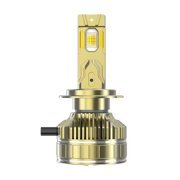 Bec LED Auto H7 210W, Aplicatie Smart, 98600LM, 3 Moduri de Culoare, Rezistent la Apă - PromotiiZilnice