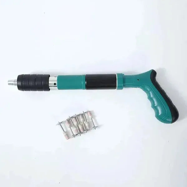 Kit pistol manual pentru fixare nituri/ cuie, Accesorii + 50 Cuie PromotiiZilnice