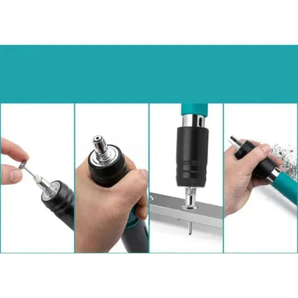 Kit pistol manual pentru fixare nituri/ cuie, Accesorii + 50 Cuie PromotiiZilnice