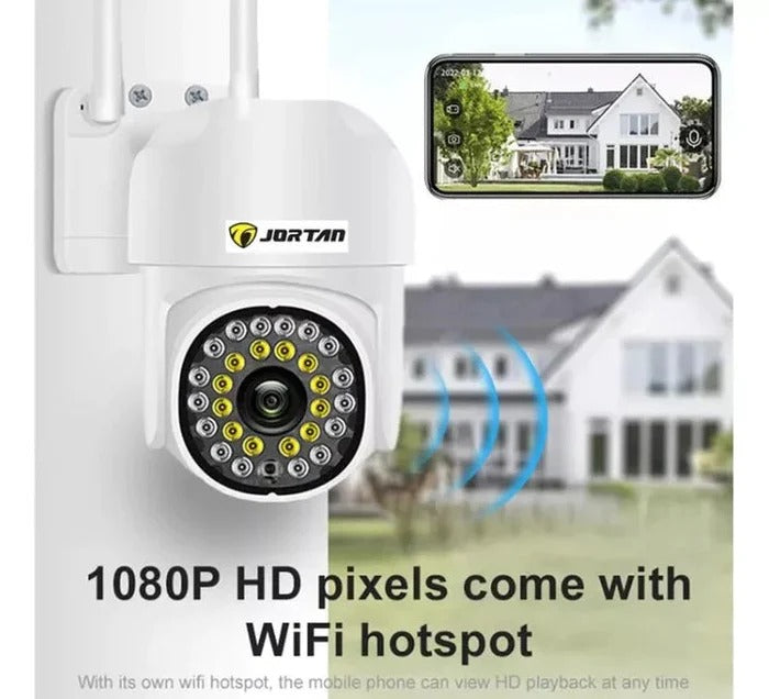 Camera de Securitate WiFi JT-8161QJ 1080P, Viziune Nocturna 30M, Detectie Human-ID