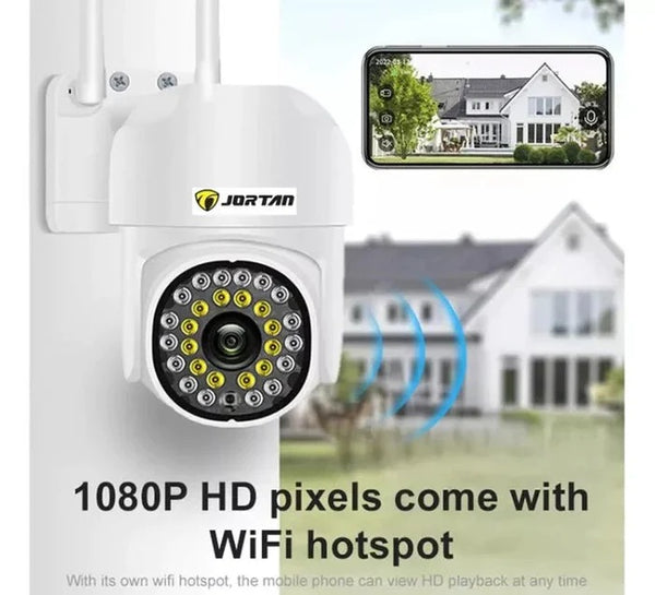 Camera de Securitate WiFi JT-8161QJ 1080P, Viziune Nocturna 30M, Detectie Human-ID - PromotiiZilnice