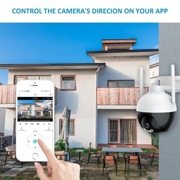 Camera Supraveghere WiFi 5MP PTZ 360° – Color Night Vision, IP66 - PromotiiZilnice