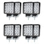 Set 8 proiectoare 16 LED 48W auto OFF-ROAD, IP 67 - PromotiiZilnice