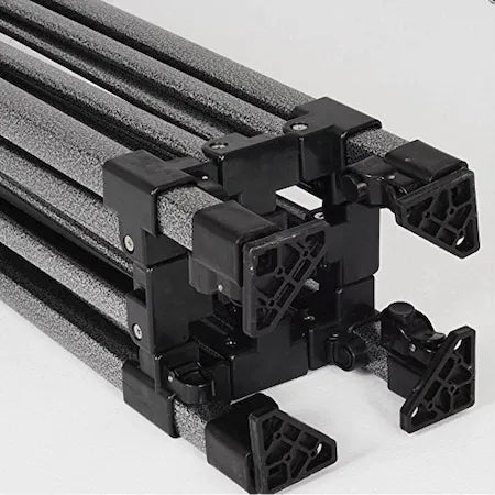 Pavilion textil 3x3 metri, prelata 800 g/mp, cort impermeabil cu structura metalica tip armonica PromotiiZilnice